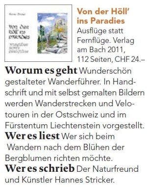 Hoell ins Paradies Wanderbuch Empfehlung